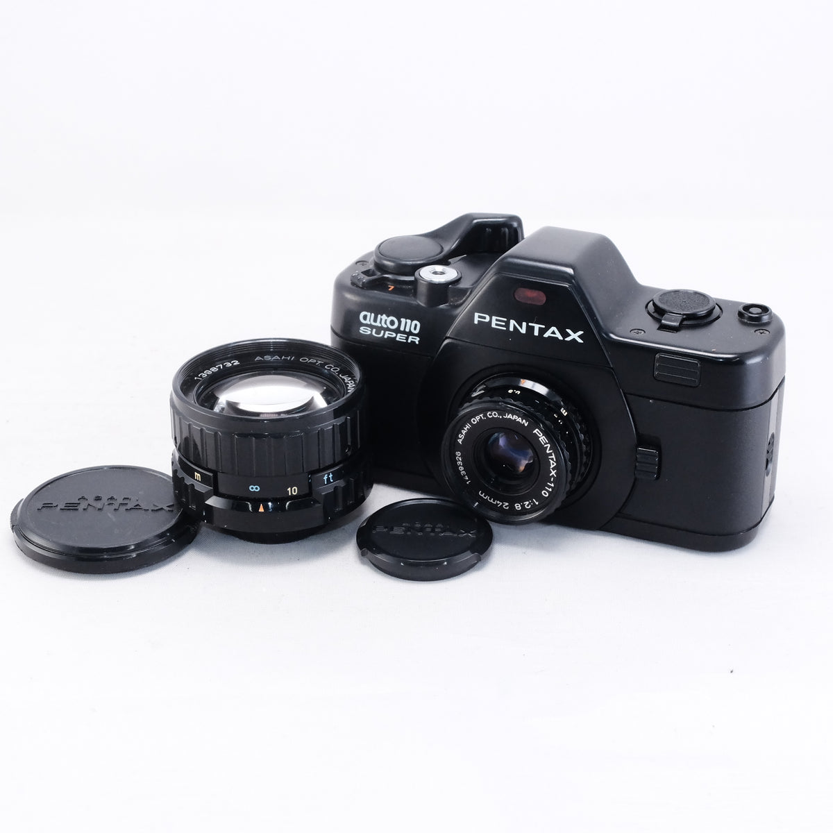PENTAX auto 110 super + 24mm + 50mm