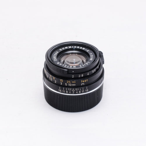 Leitz Wetzlar SUMMICRON C 40mm F2 [M]