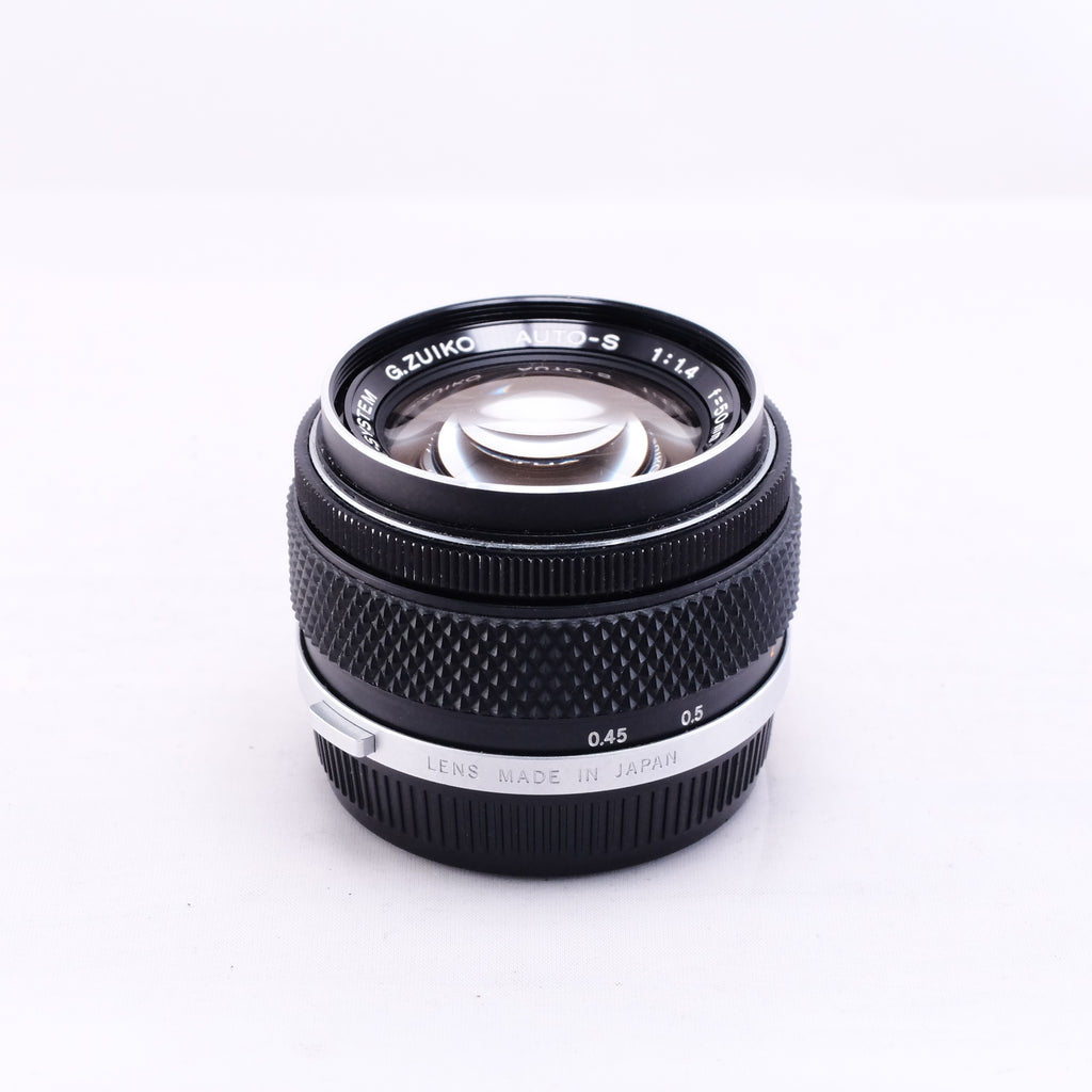 OLYMPUS OM G.ZUIKO AUTO-S 50mm F1.4 銀枠 [OM]