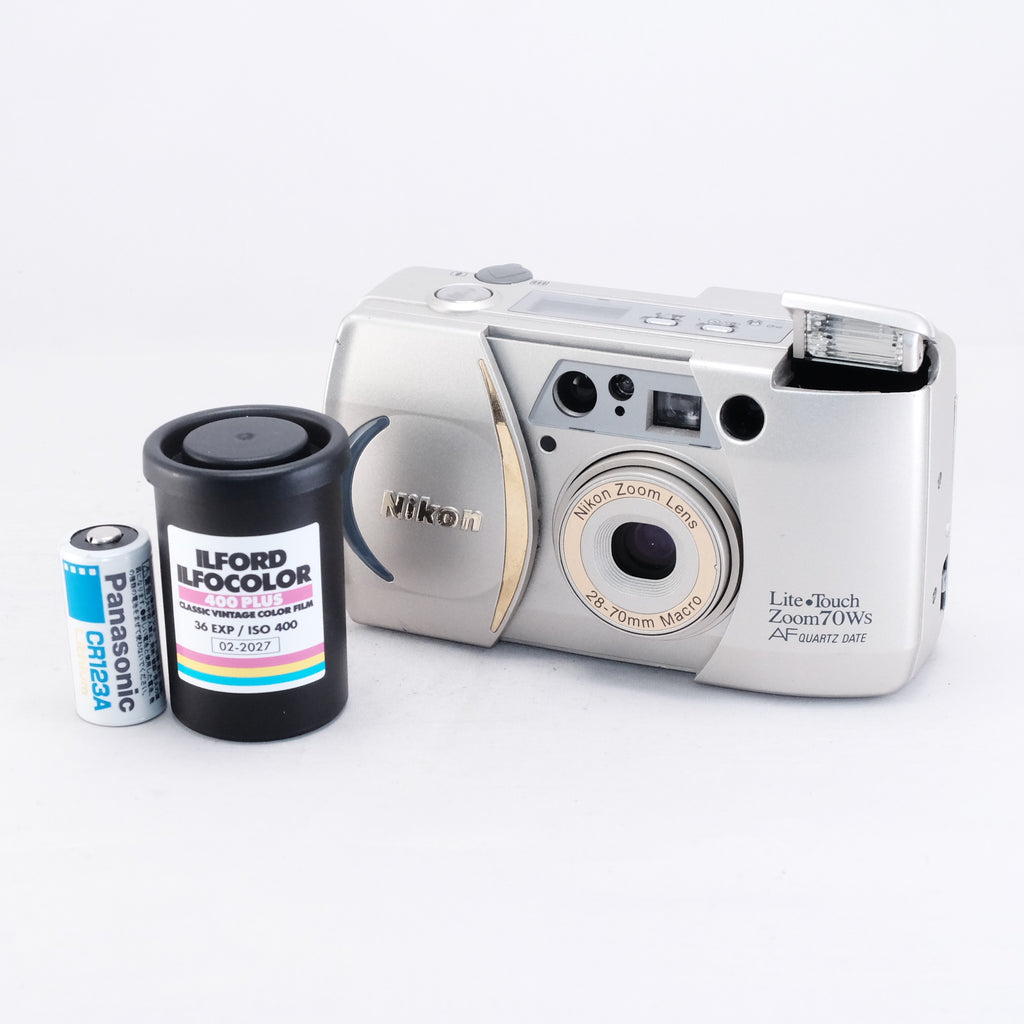 Nikon LiteTouch Zoom70WS AF QD (新品フィルム＆電池付き)