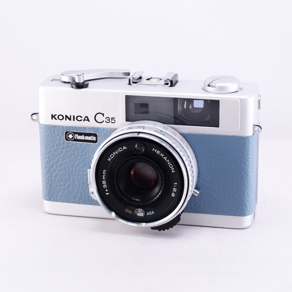 Konica C35 Flashmatic (Dungaree blue) ※整備品