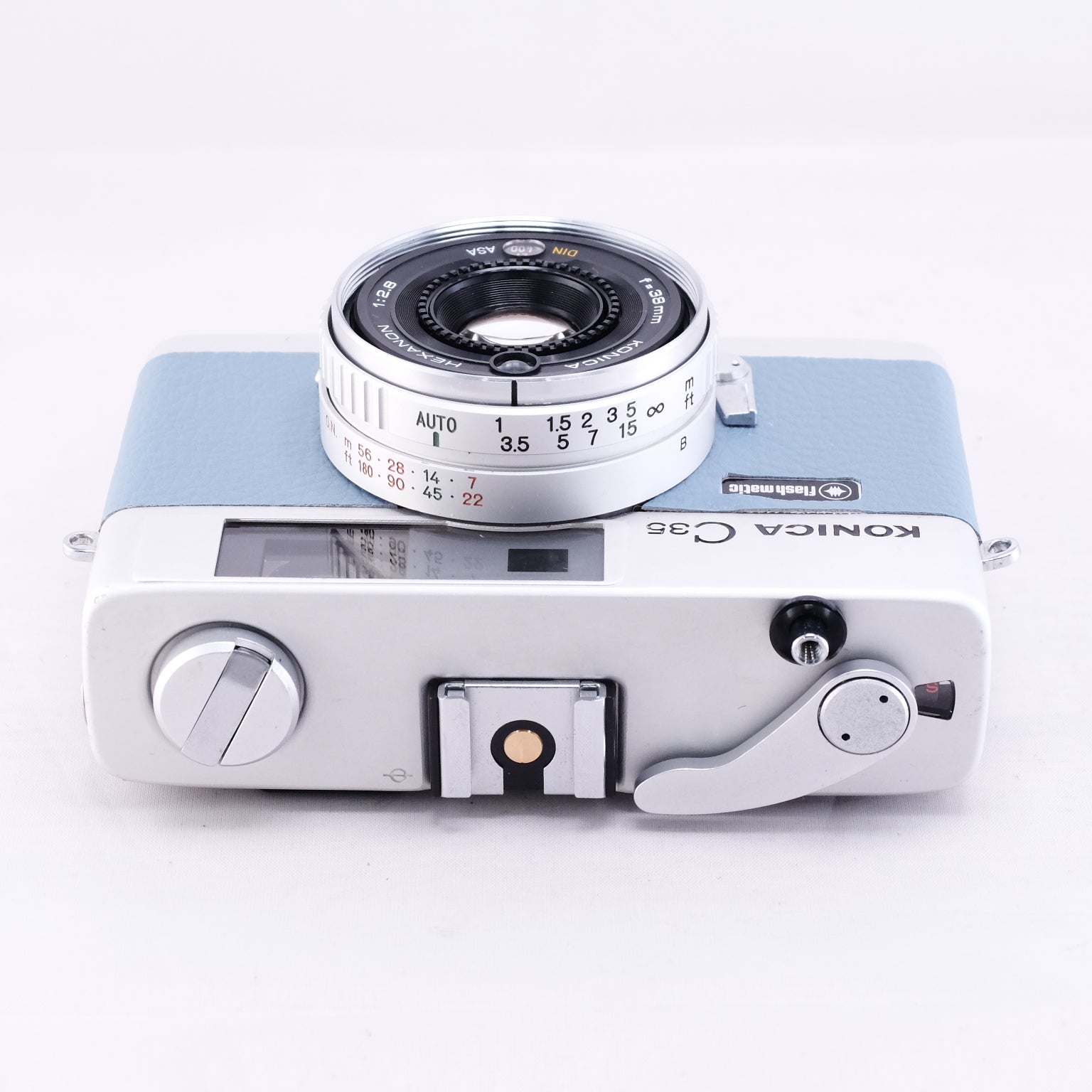 Konica C35 Flashmatic (Dungaree blue) ※整備品