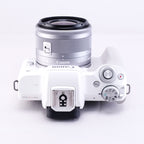 Canon EOS Kiss M2 ダブルズームキット (White)