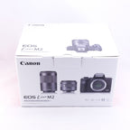 Canon EOS Kiss M2 ダブルズームキット (White)