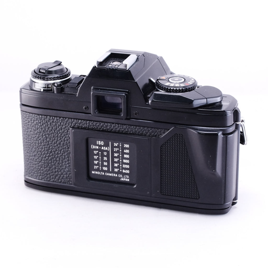 MINOLTA X-500 (Black) + New MD ROKKOR 50mm F1.7