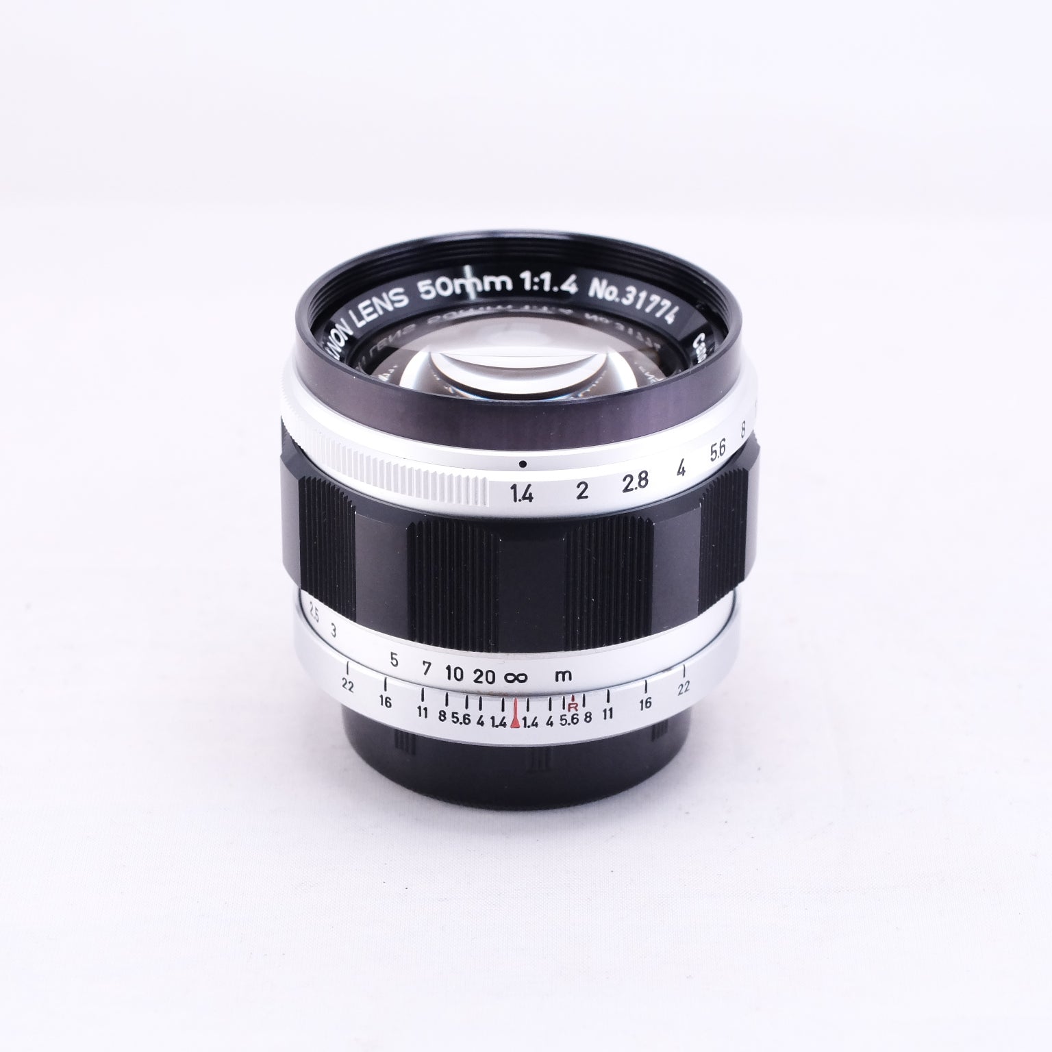 Canon lens 50mm F1.4 II [L39] 【ワケあり】