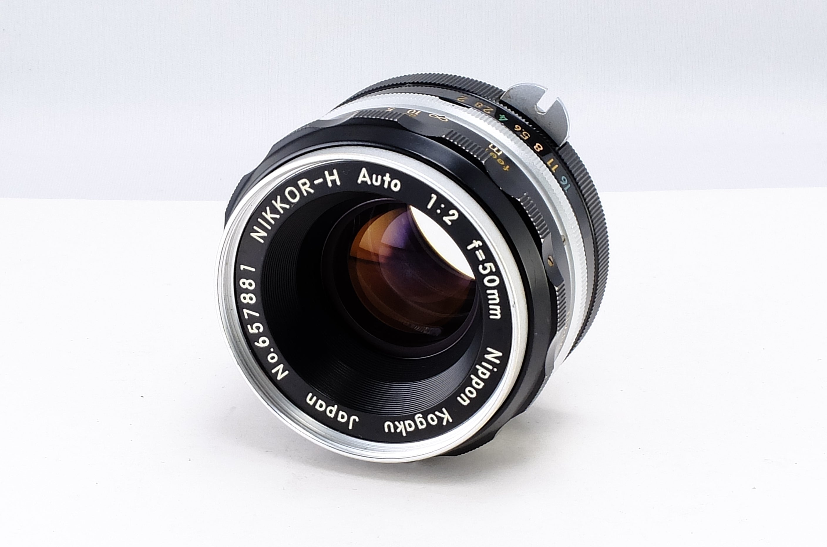 Nippon Kogaku】NIKKOR-H Auto 50mm F2 非Ai [ニコンFマウント] [1855629514444]