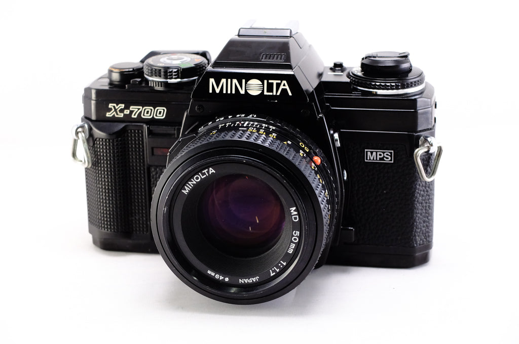 【MINOLTA】X-700 (Black) + MD 50mm F1.7 [1216646464445] | 東京CAMERA