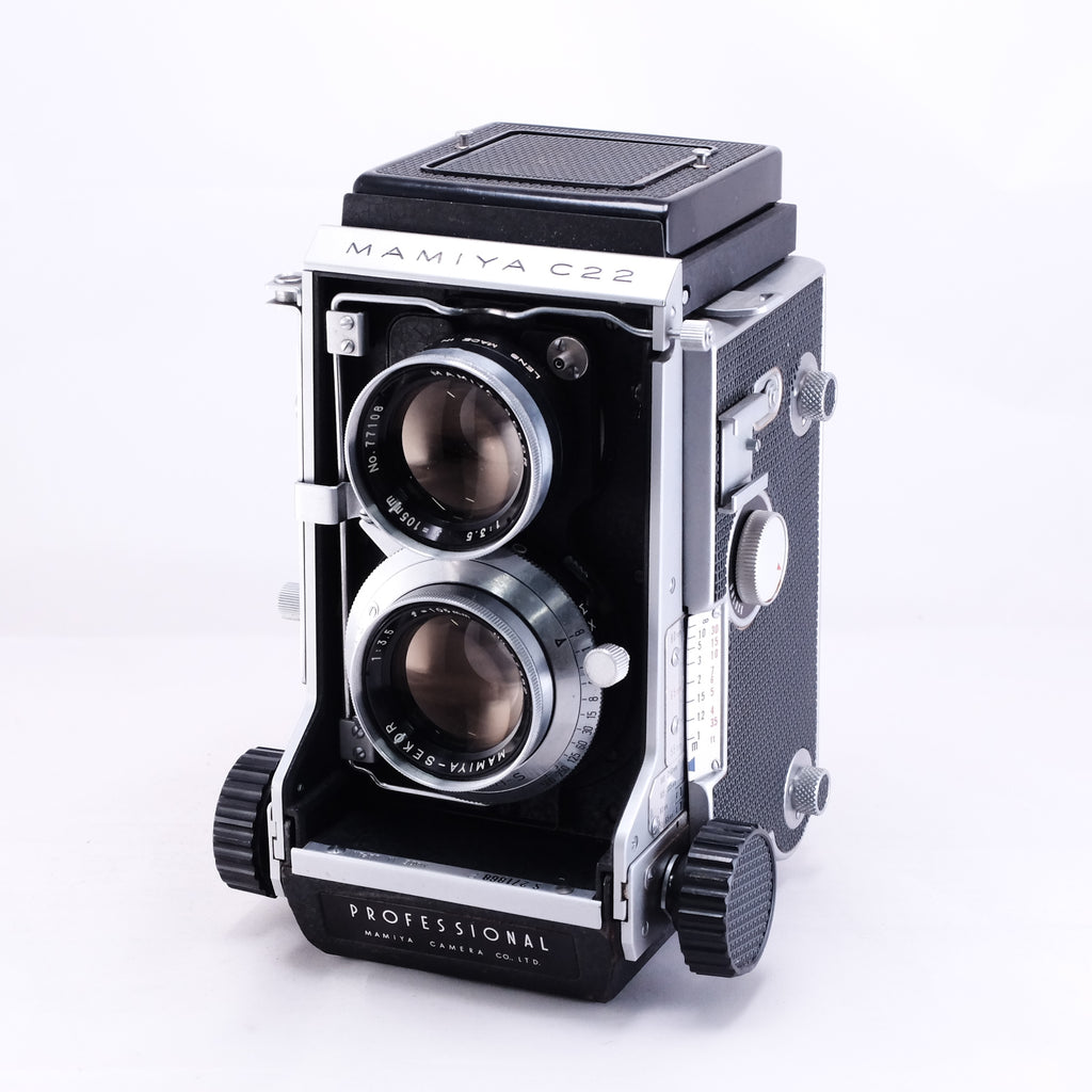 MAMIYA C22 + MAMIYA-SEKOR 105mm F3.5
