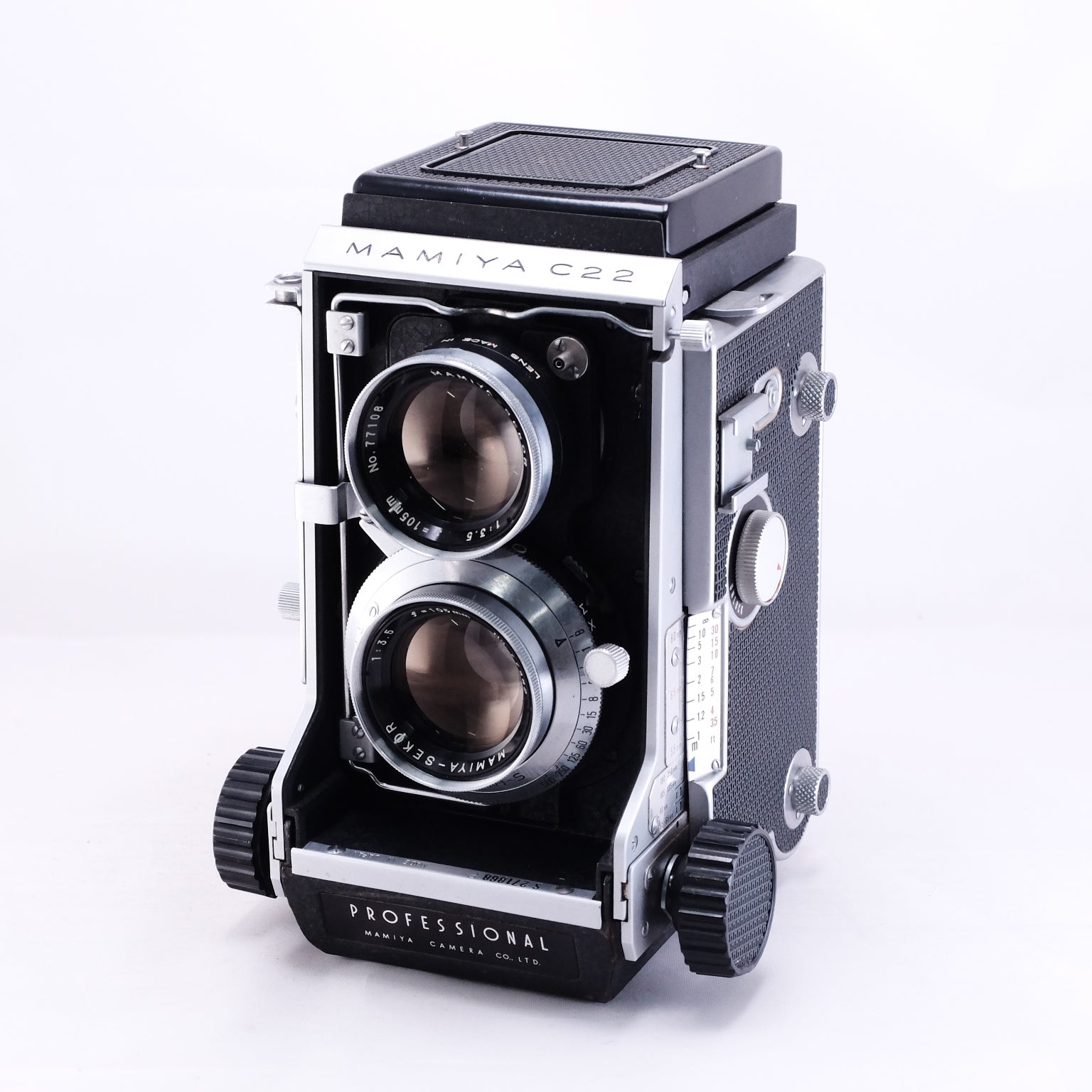 MAMIYA C22 + MAMIYA-SEKOR 105mm F3.5