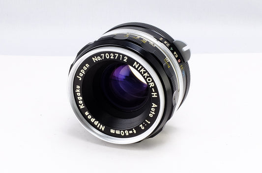 【Nippon Kogaku】NIKKOR-H Auto 50mm F2 非Ai [ニコンFマウント] [1803623890063]