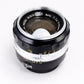 【Nikon】NIKKOR-S Auto 50mm F1.4 非Ai [ニコンFマウント] [1955625181185]