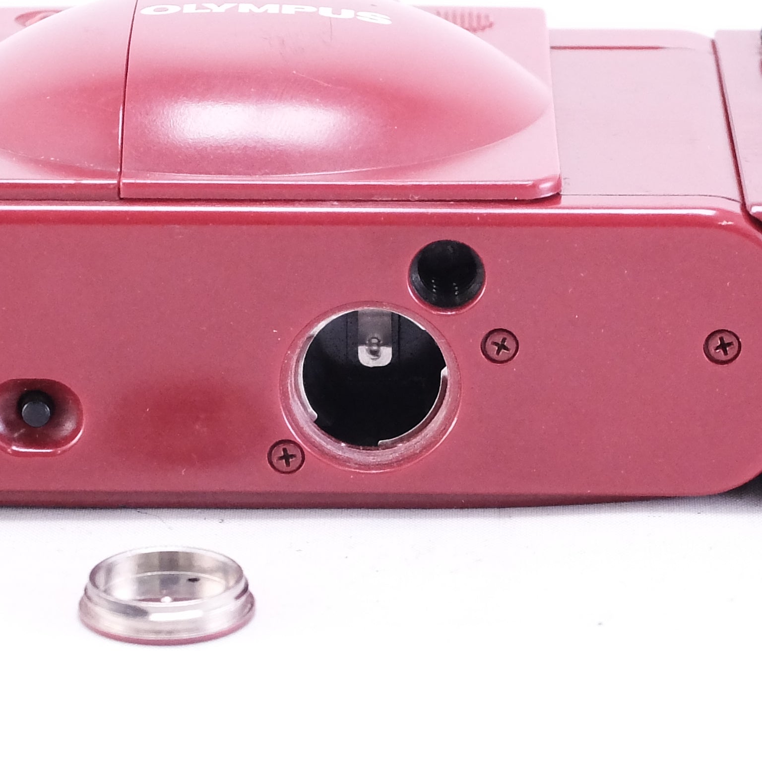 OLYMPUS XA 2 + A11 ハートレッド ※整備品