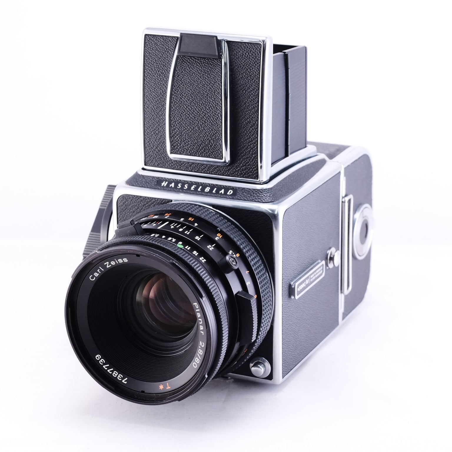 HASSELBLAD 500C/M + Planar 80mm F2.8 T*CF +A12