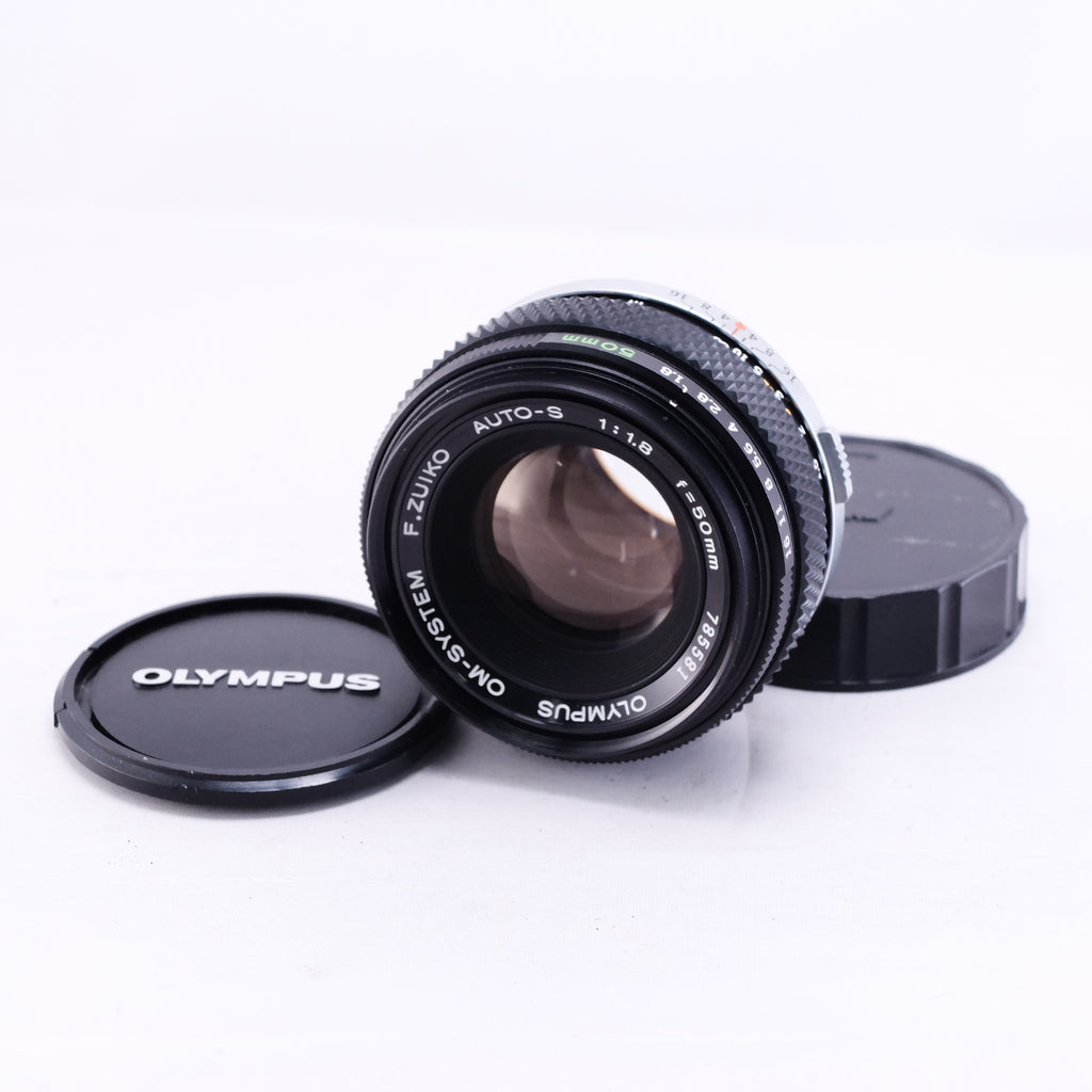 OLYMPUS OM F.ZUIKO AUTO-S 50mm F1.8 黒枠 [OM]