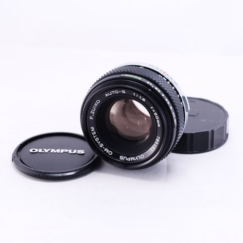 OLYMPUS OM F.ZUIKO AUTO-S 50mm F1.8 黒枠 [OM]