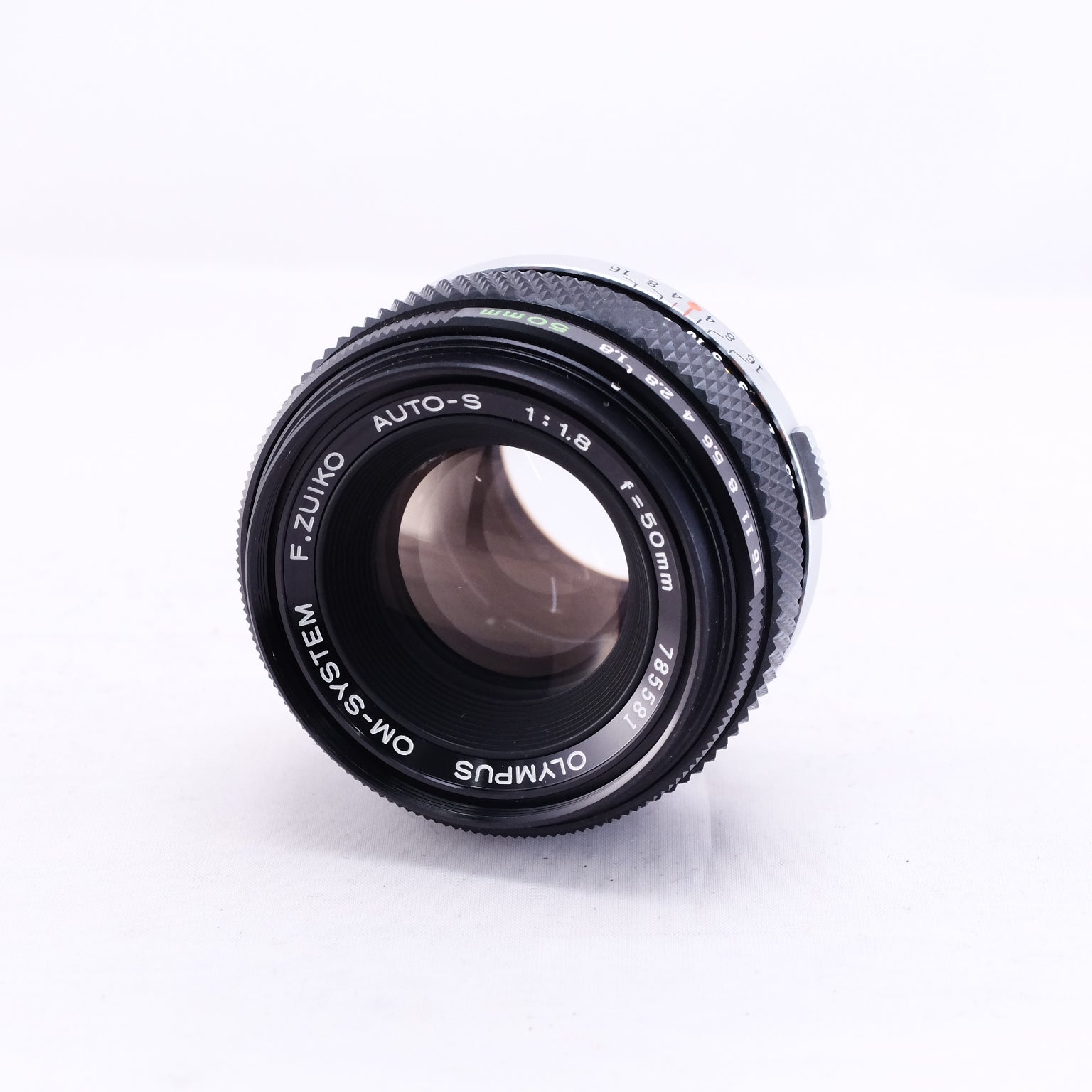 OLYMPUS OM F.ZUIKO AUTO-S 50mm F1.8 黒枠 [OM]