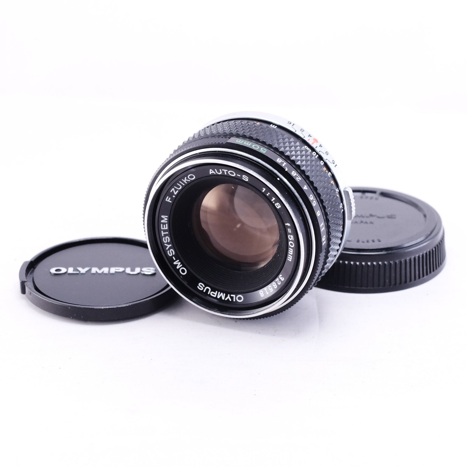 OLYMPUS OM F.ZUIKO AUTO-S 50mm F1.8 銀枠 [OM]