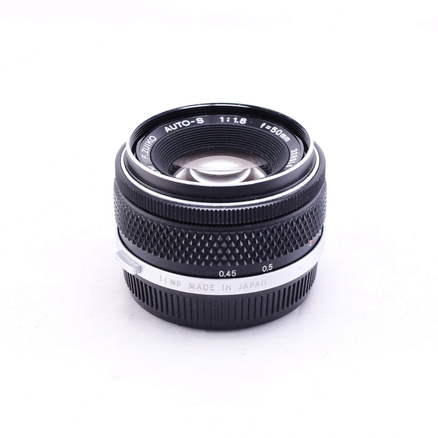 OLYMPUS OM F.ZUIKO AUTO-S 50mm F1.8 銀枠 [OM]