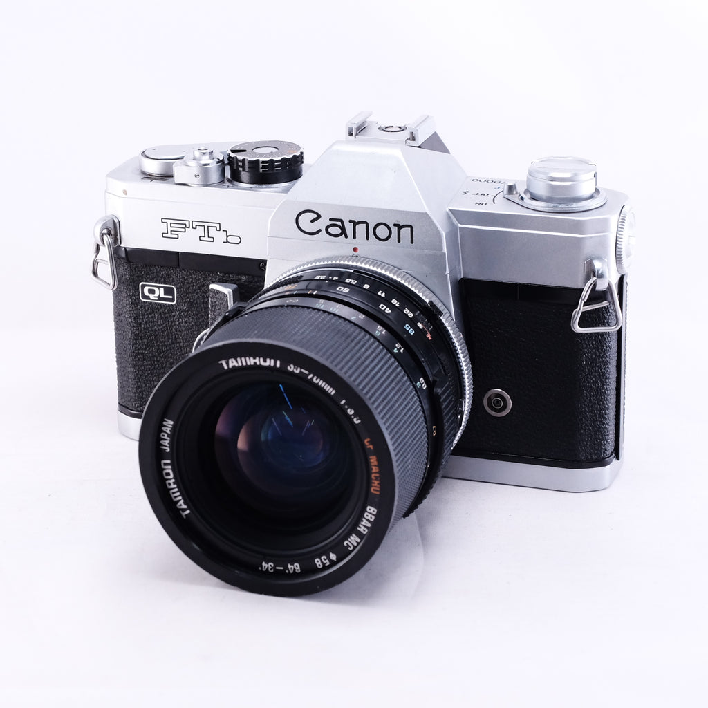 Canon  FTb QL (Silver) + TAMRON BBAR MC 35-70mm F3.5