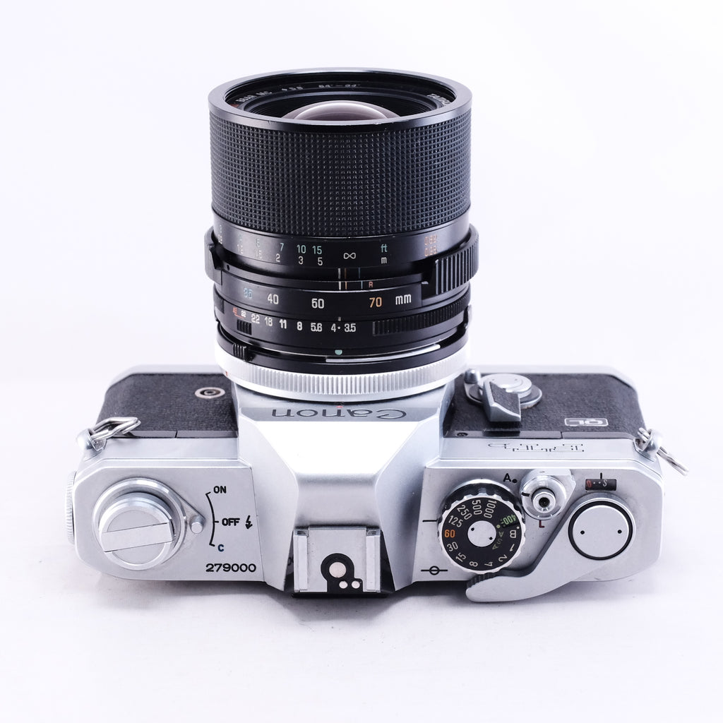 Canon  FTb QL (Silver) + TAMRON BBAR MC 35-70mm F3.5