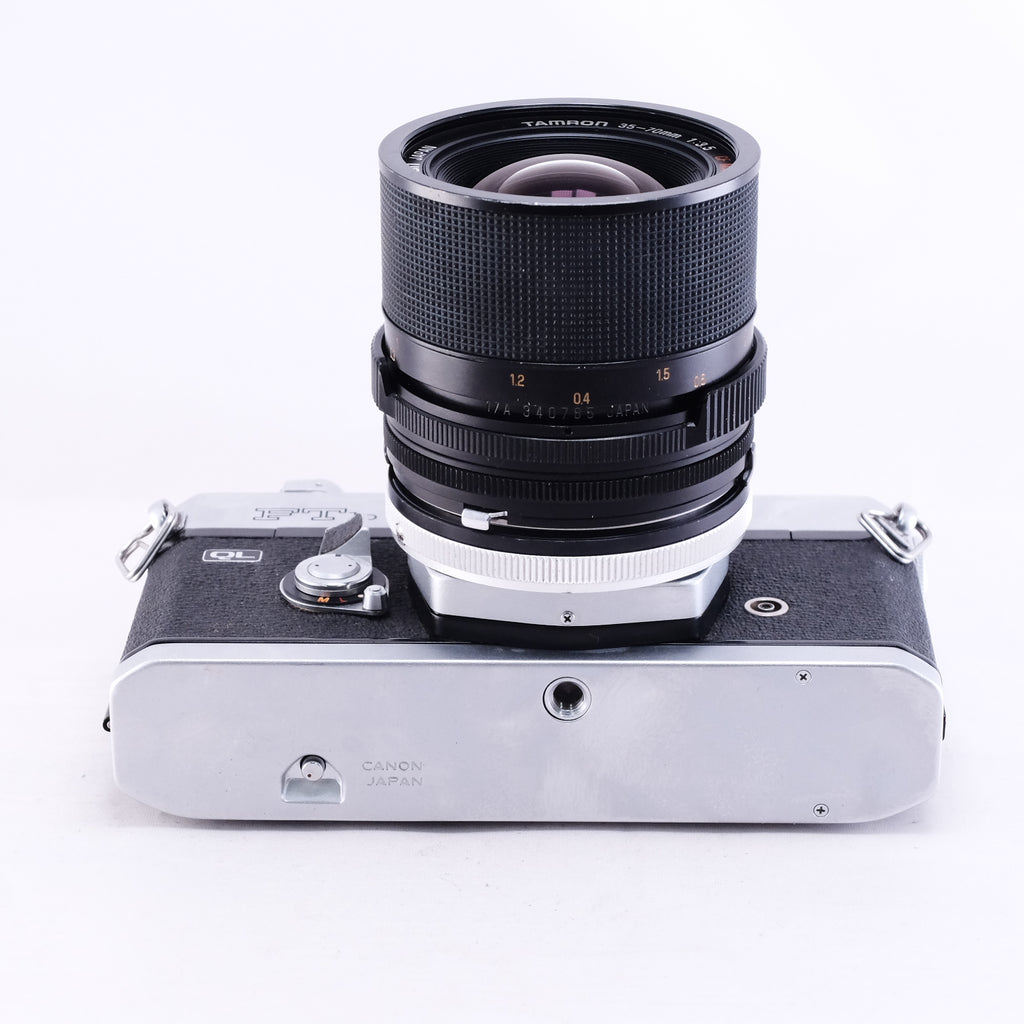 Canon  FTb QL (Silver) + TAMRON BBAR MC 35-70mm F3.5