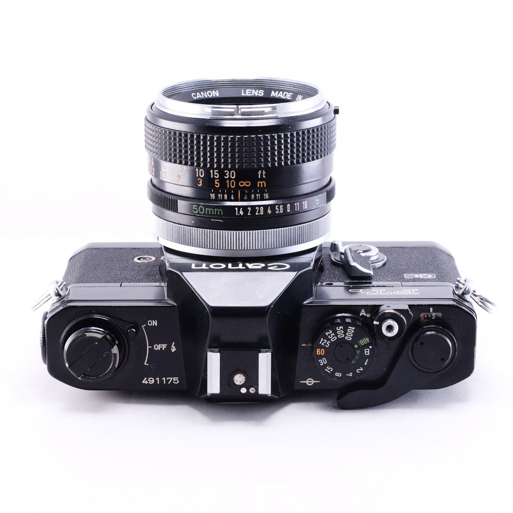 Canon FTb QL  (Black) + FD 50mm F1.4