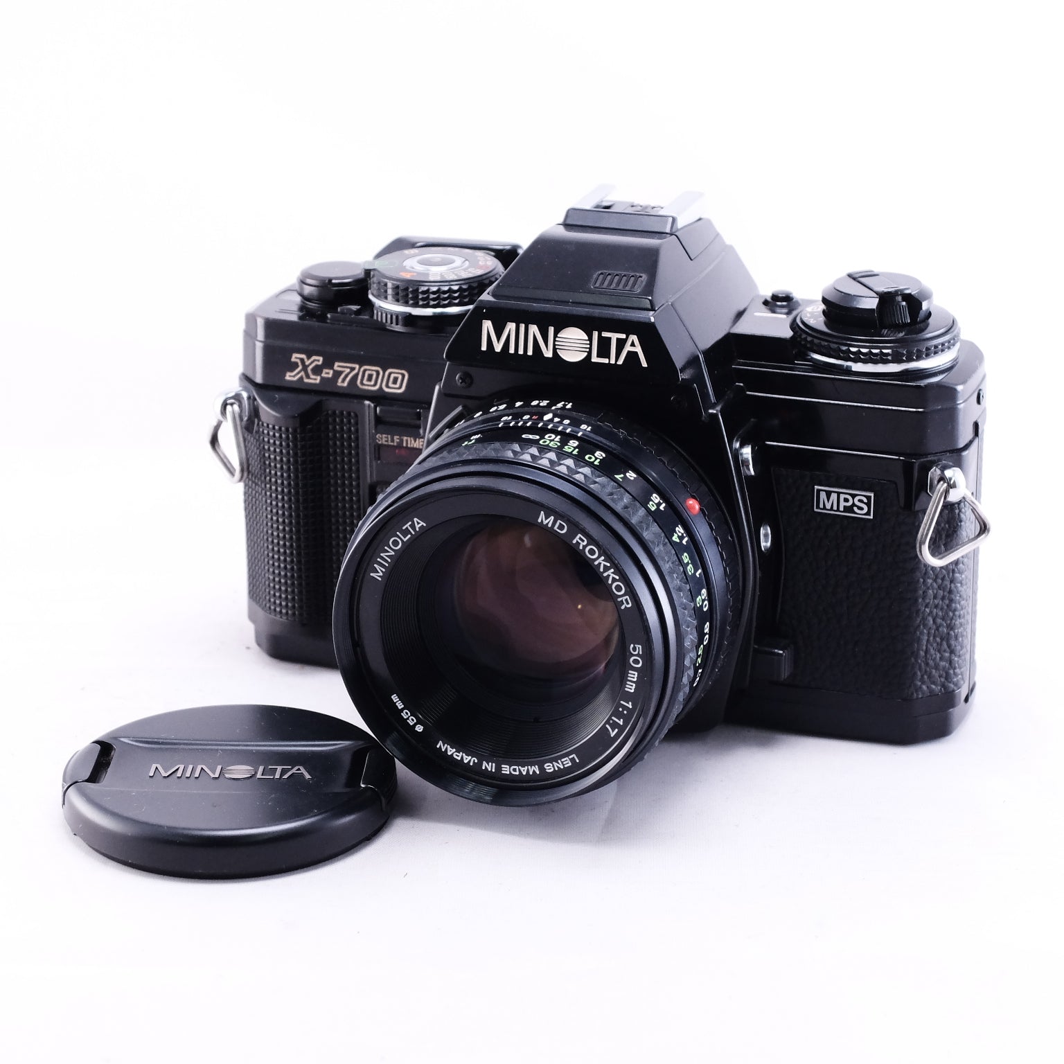 MINOLTA X-700 Black + MD ROKKOR 50mm F1.7