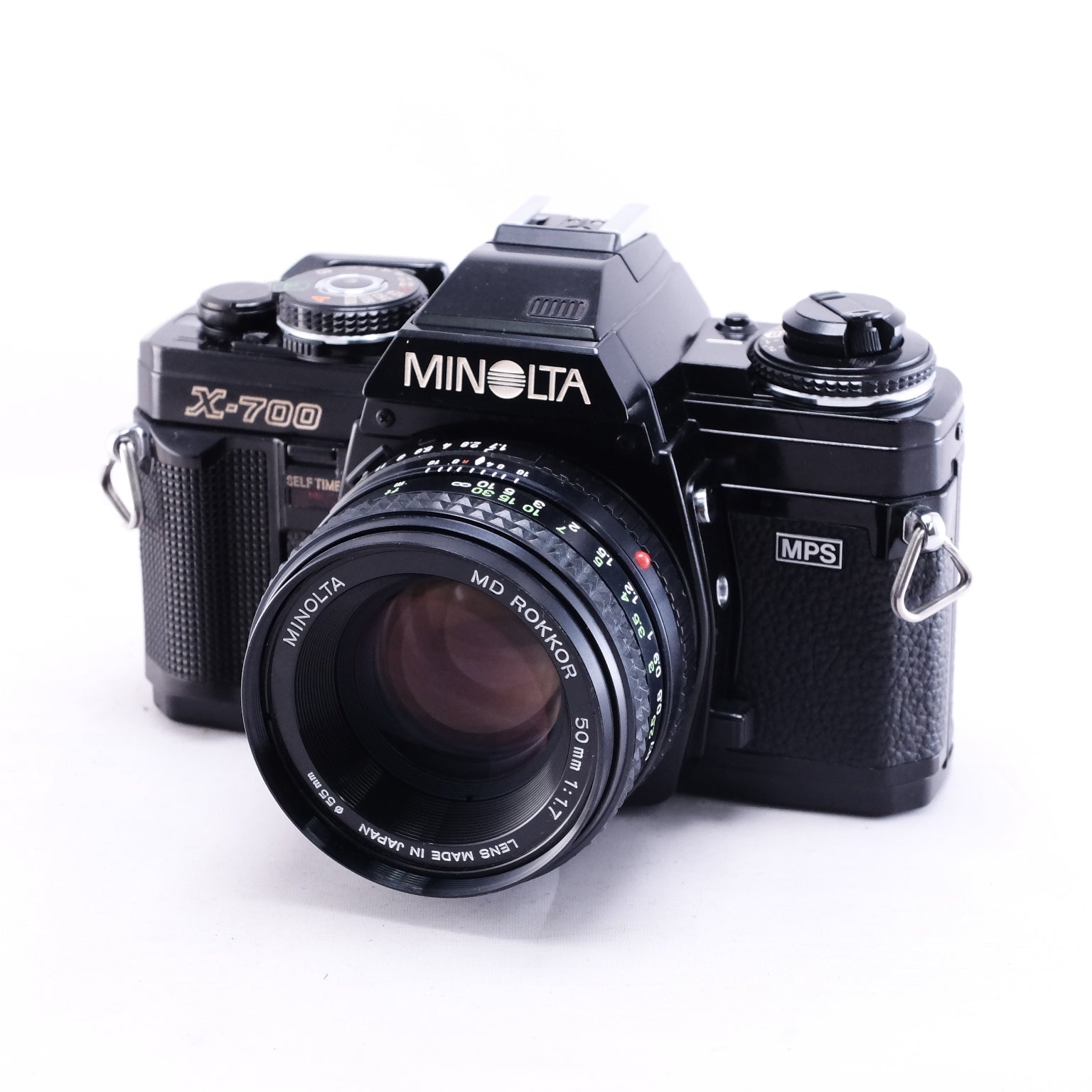 MINOLTA X-700 Black + MD ROKKOR 50mm F1.7