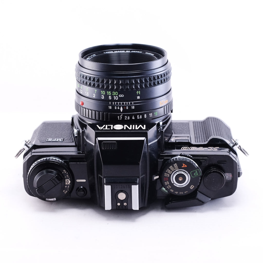 MINOLTA X-700 Black + MD ROKKOR 50mm F1.7