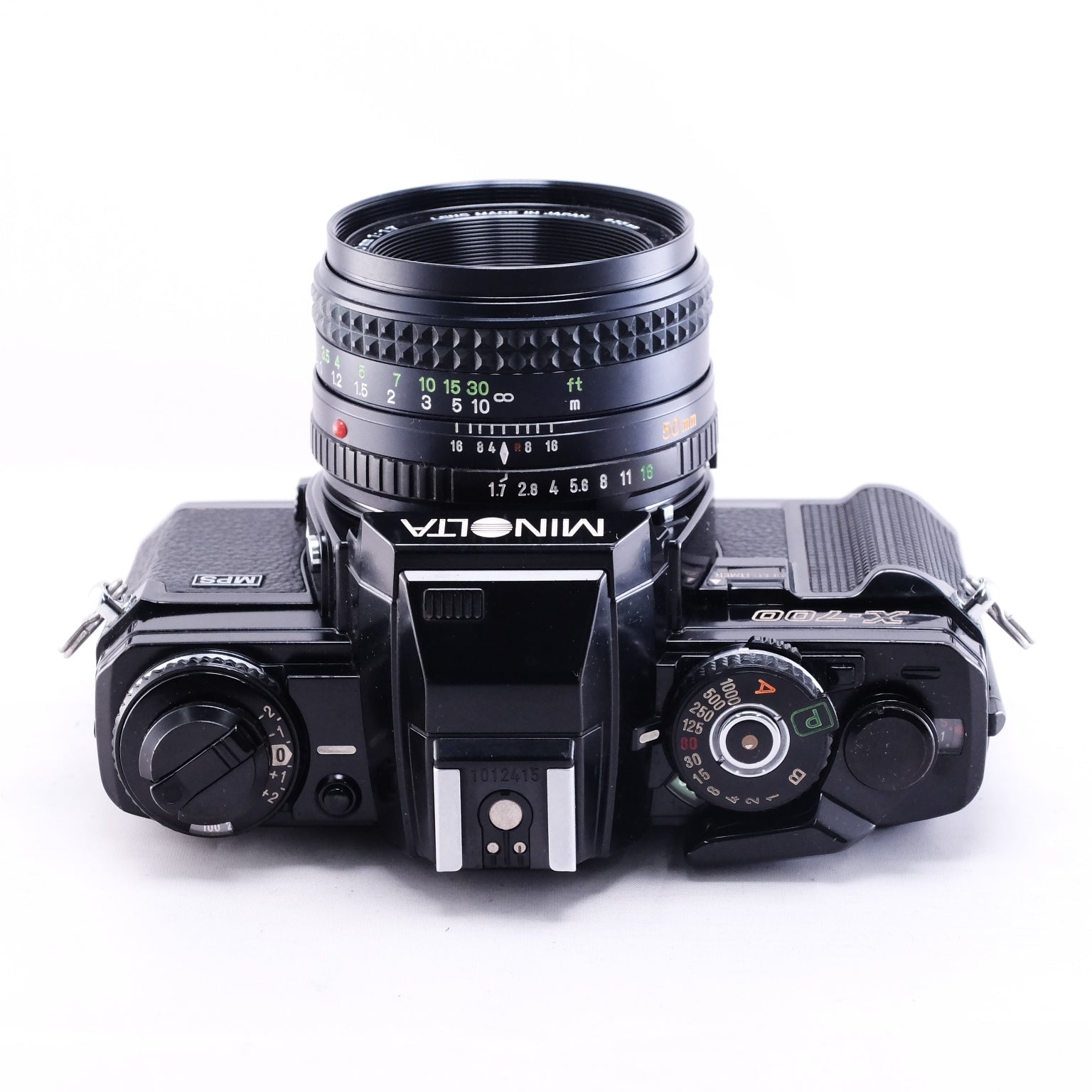 MINOLTA X-700 Black + MD ROKKOR 50mm F1.7