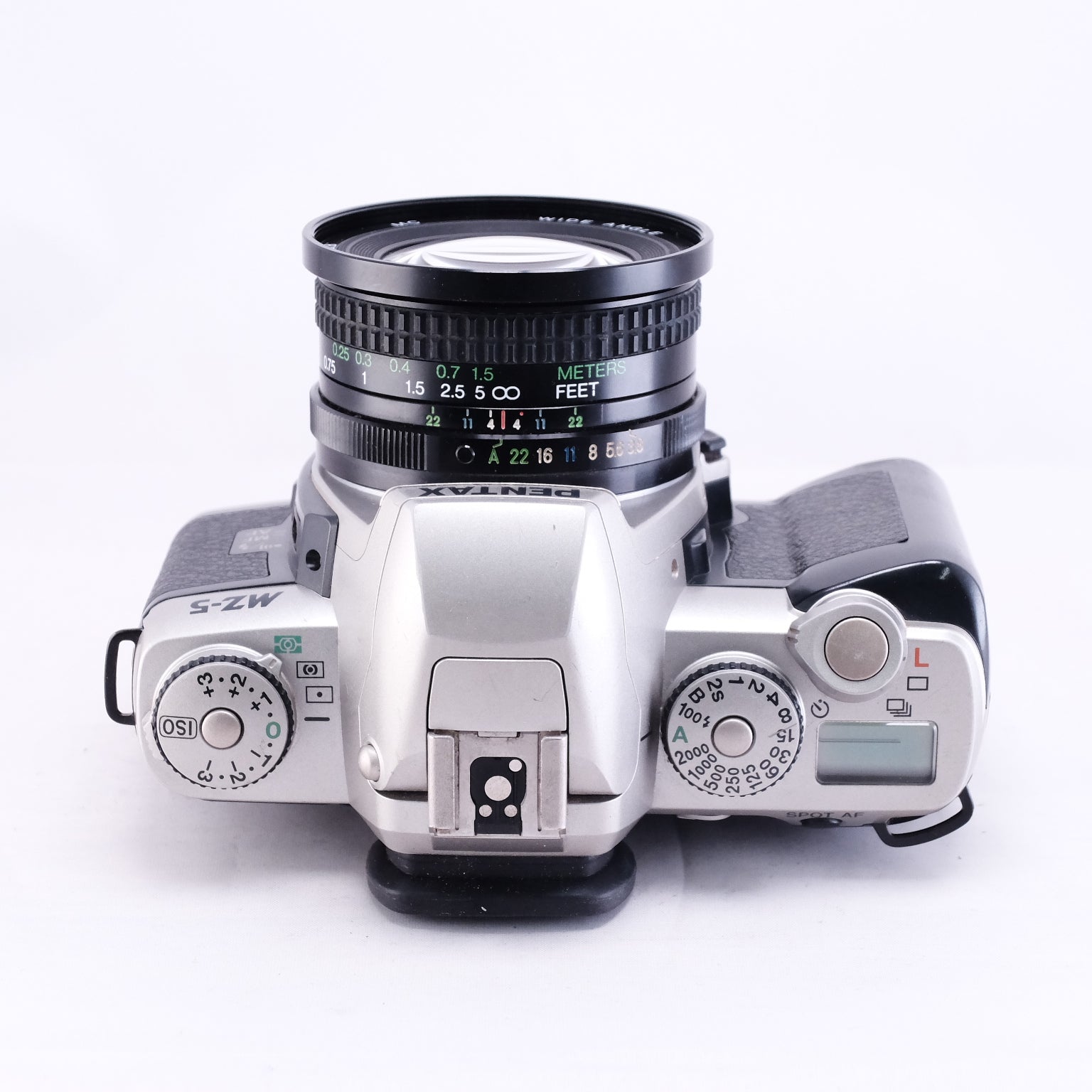 PENTAX MZ-5 (Silver) + COSINA 20mm F3.8