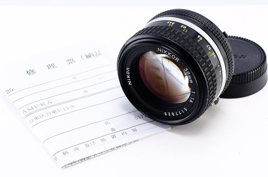 【Nikon】Ai-s NIKKOR 50mm F1.4 OH済み [ニコンFマウント]