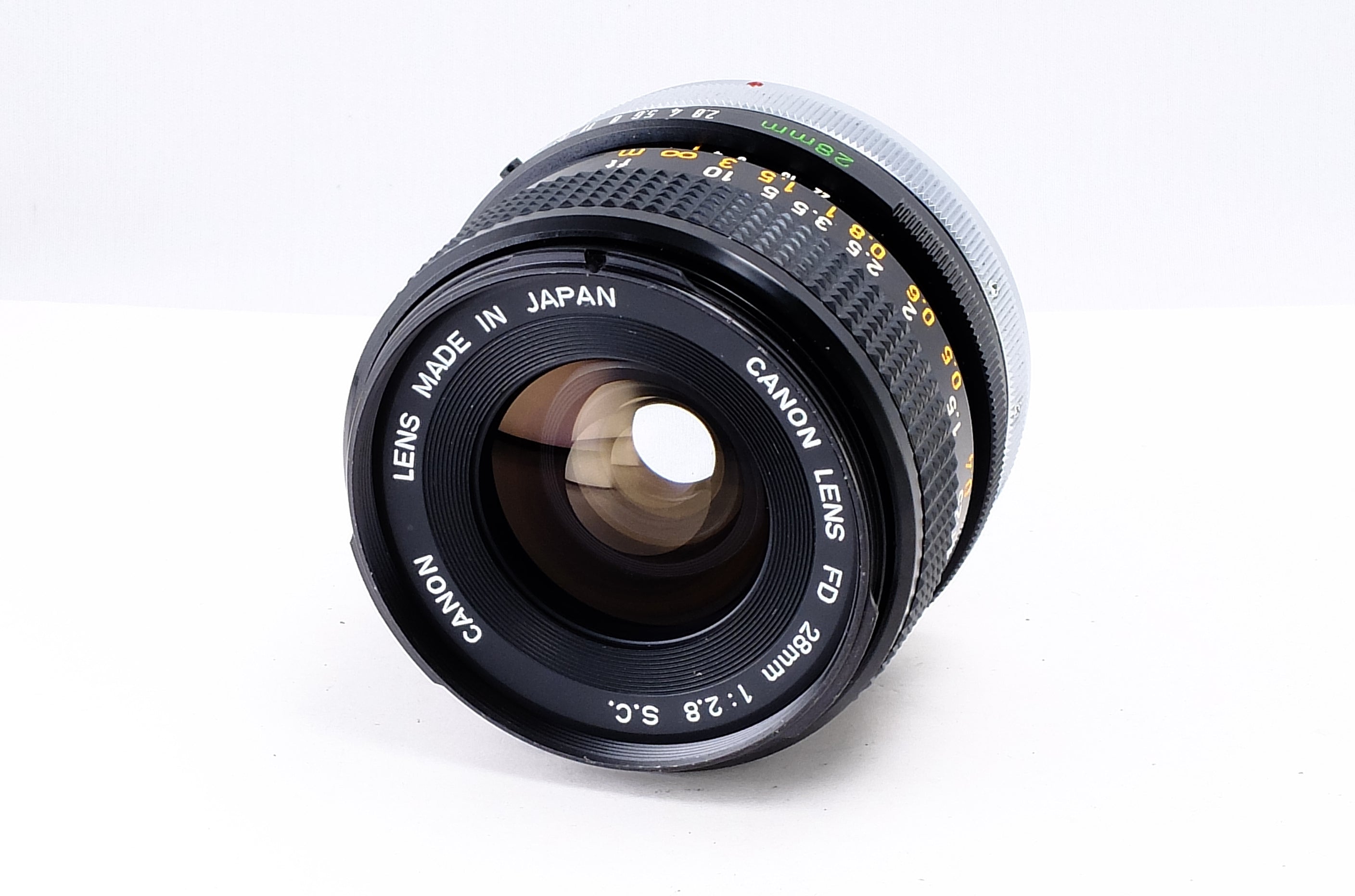 Canon】FD 28mm F2.8 S.C. [キヤノンFDマウント] – 東京CAMERA