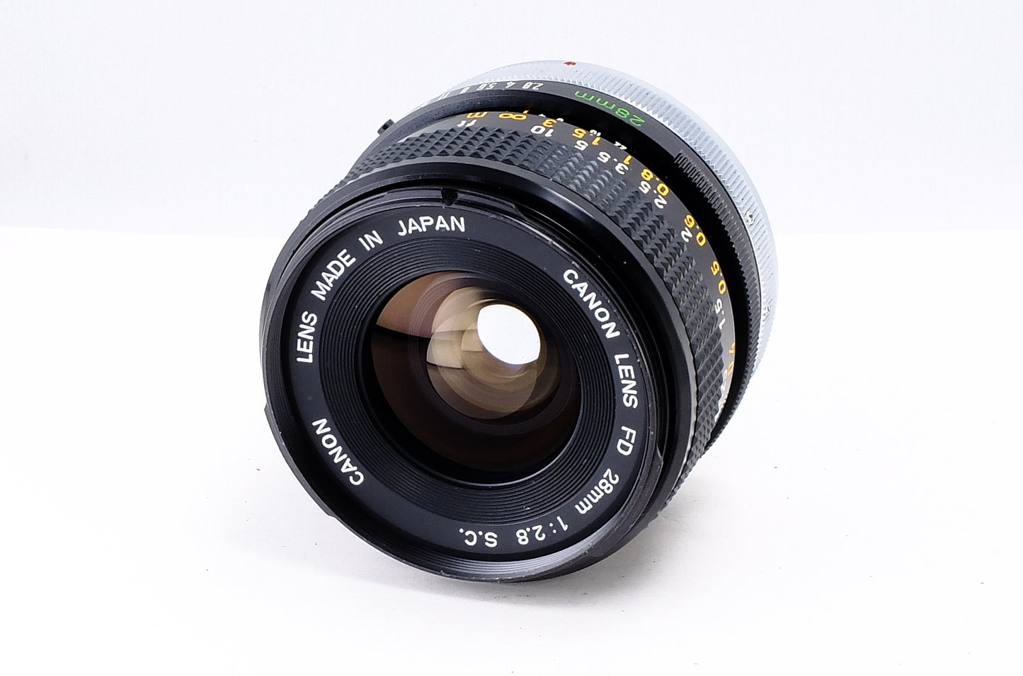 【Canon】FD 28mm F2.8 S.C. [キヤノンFDマウント]