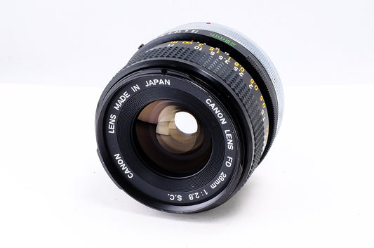 【Canon】FD 28mm F2.8 S.C. [キヤノンFDマウント]