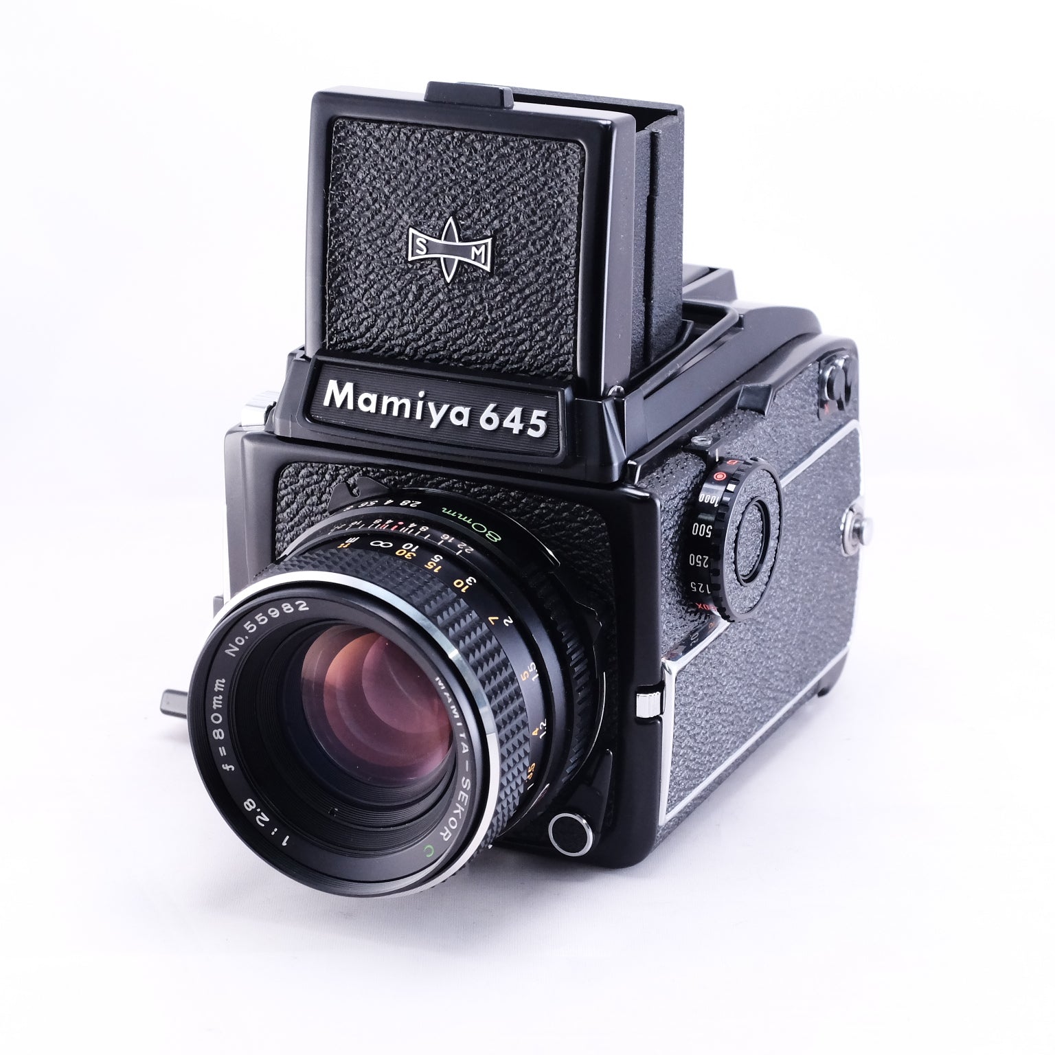 MAMIYA M645 1000S + MAMIYA-SEKOR C 80mm F2.8