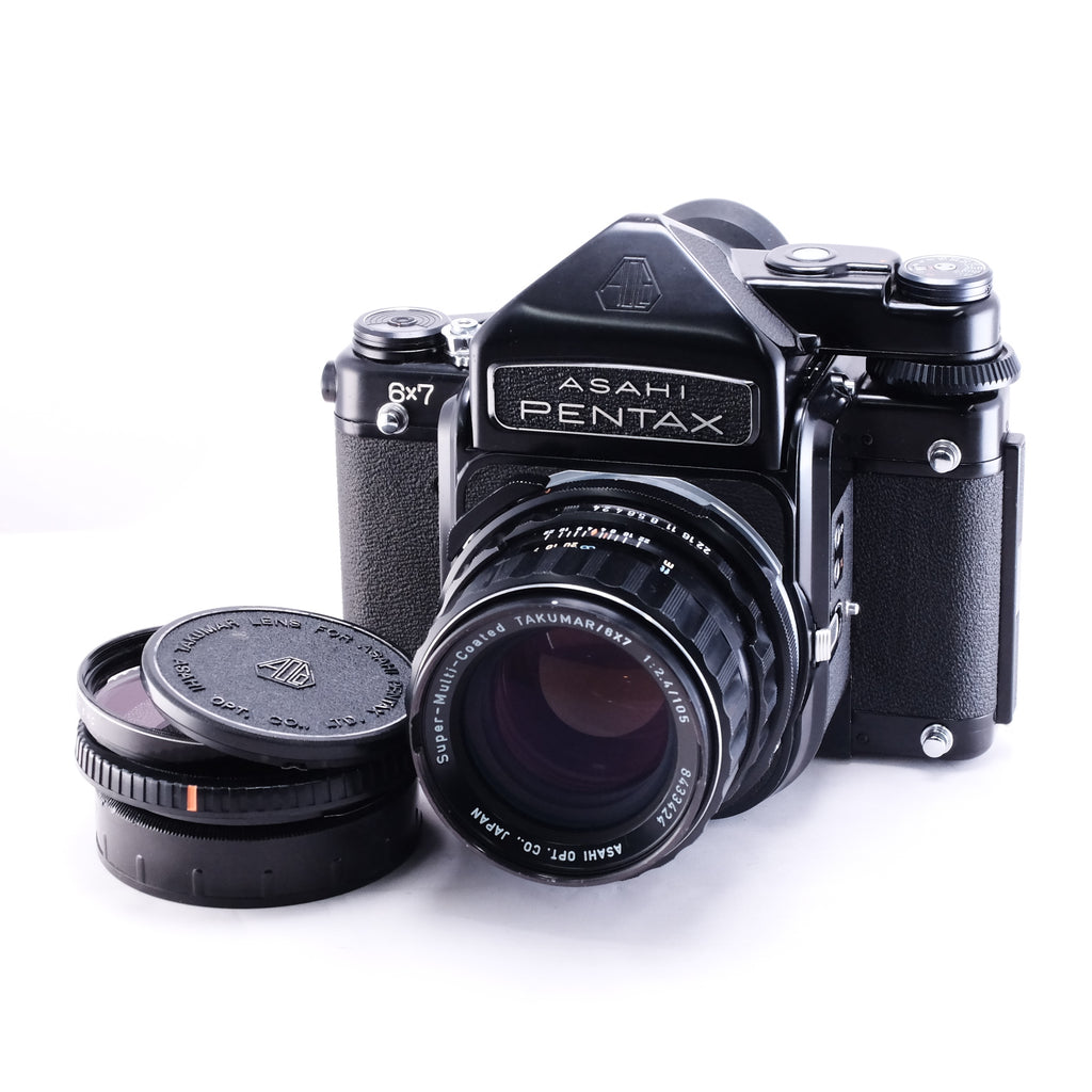 PENTAX 6X7 前期型 TTL + Super-Multi-Coated TAKUMAR/6X7 105mm F2.4