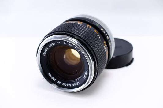 【Canon】FD 35mm F2 初期型 〇マーク 凹レンズ [キヤノンFDマウント] [1475013012156]