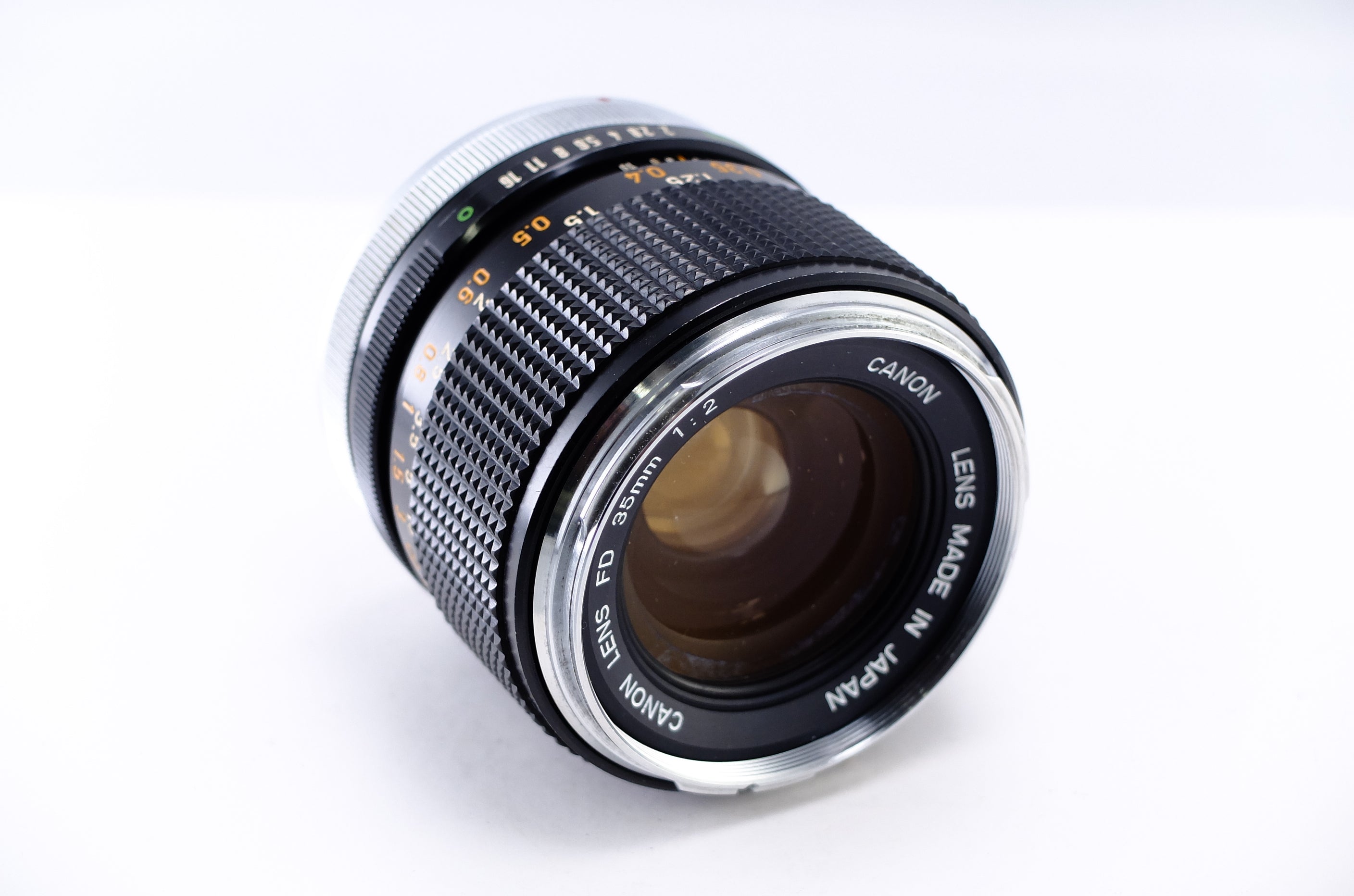 Canon】FD 35mm F2 初期型 〇マーク 凹レンズ [キヤノンFDマウント 