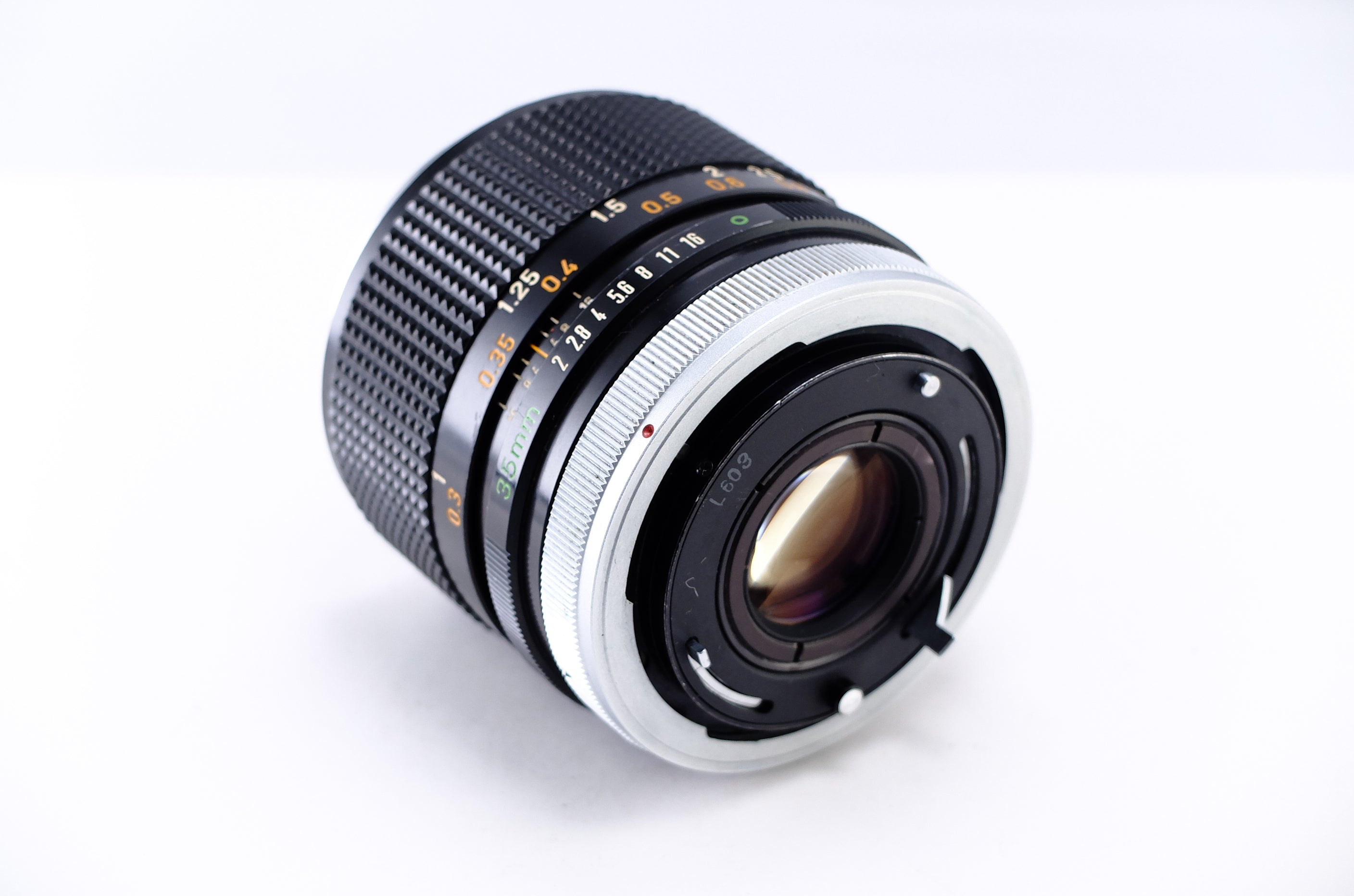 Canon】FD 35mm F2 初期型 〇マーク 凹レンズ [キヤノンFDマウント 