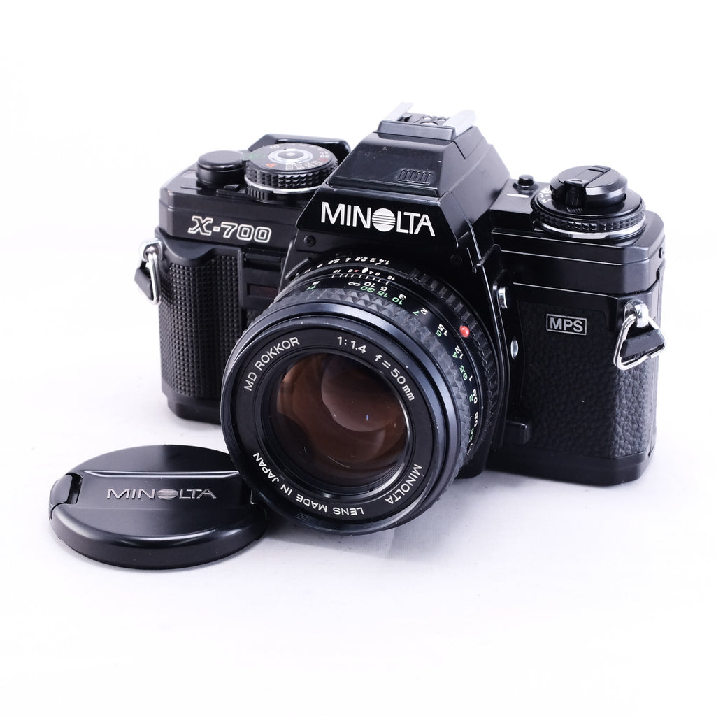 MINOLTA New X-700 Black + MD 50mm F1.4