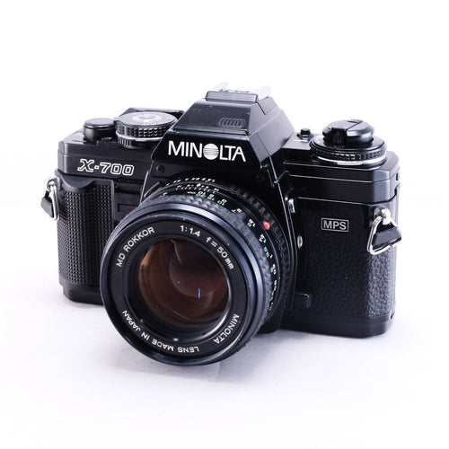 MINOLTA New X-700 Black + MD 50mm F1.4
