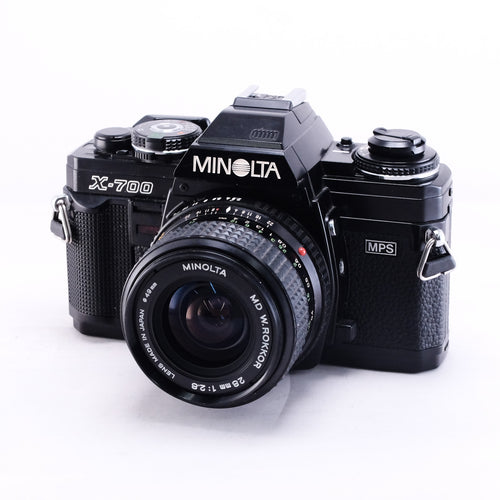 MINOLTA New X-700 Black + MD 28mm F2.8