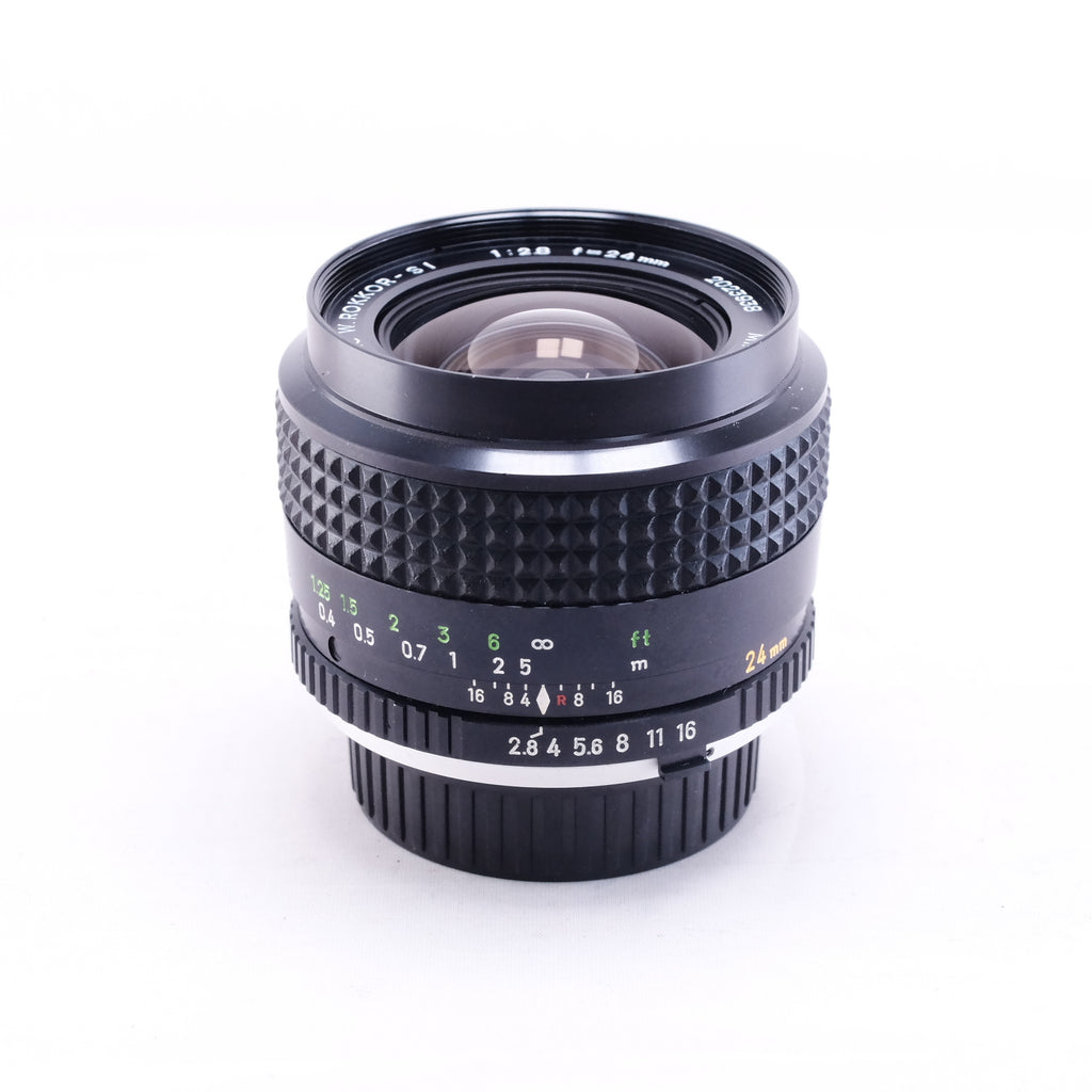 Minolta MC W.ROKKOR-SI 24mm F2.8 [MD]