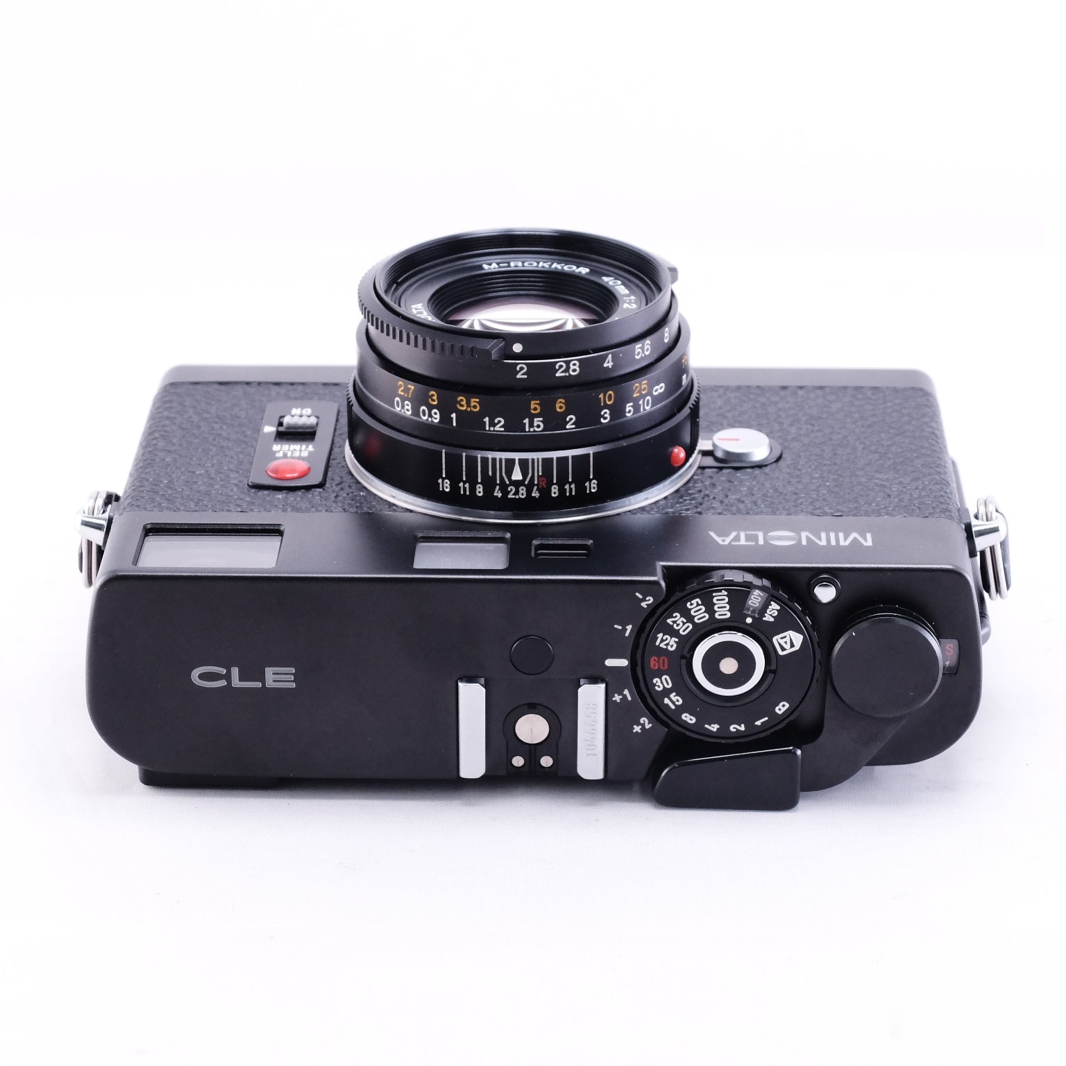 MINOLTA CLE + M-ROKKOR 40mm F2