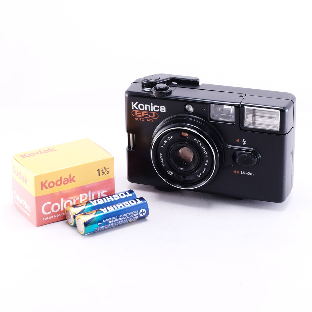 Konica EFJ AUTO DATE （Kodakフィルム＆電池付き）