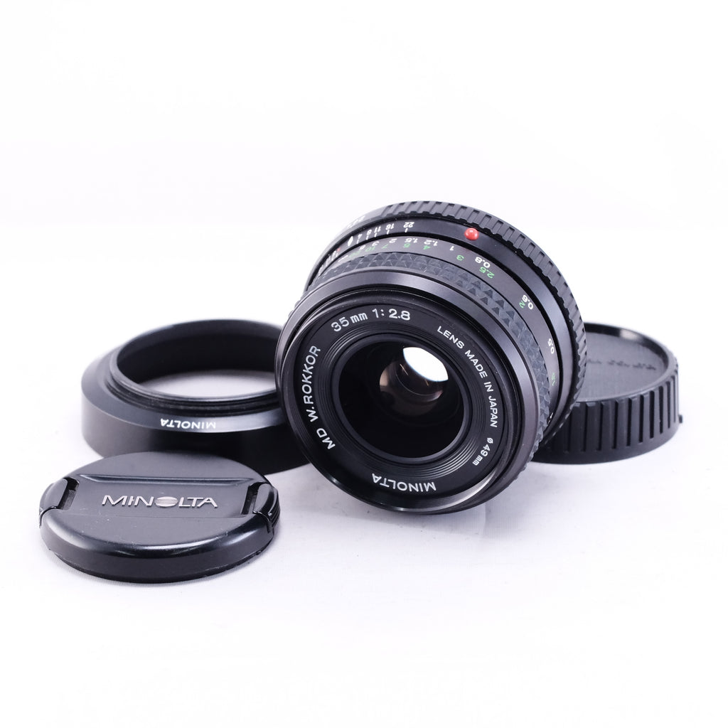 Minolta MD W.ROKKOR 35mm F2.8 [SR/MD]