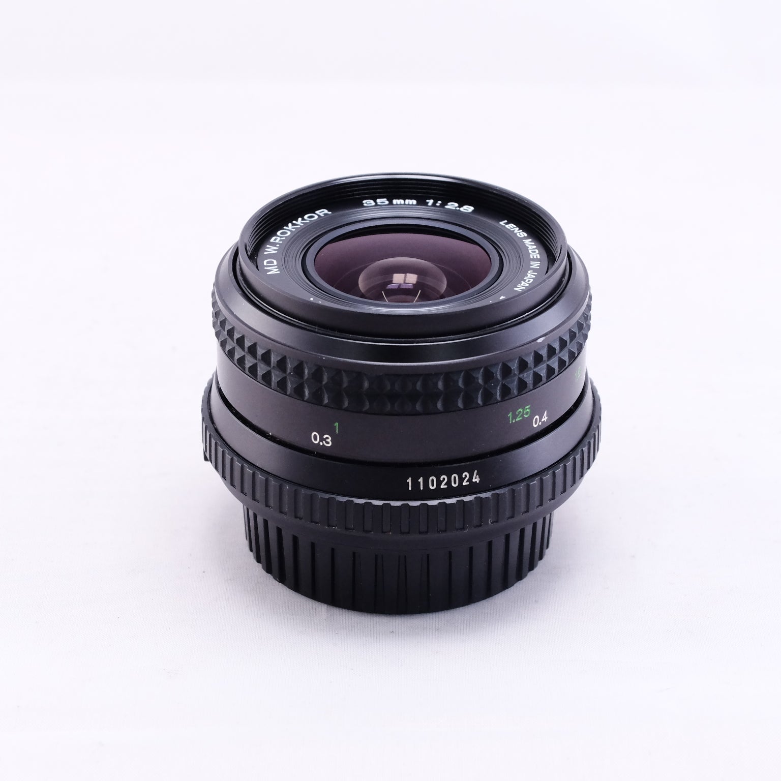 Minolta MD W.ROKKOR 35mm F2.8 [SR/MD]