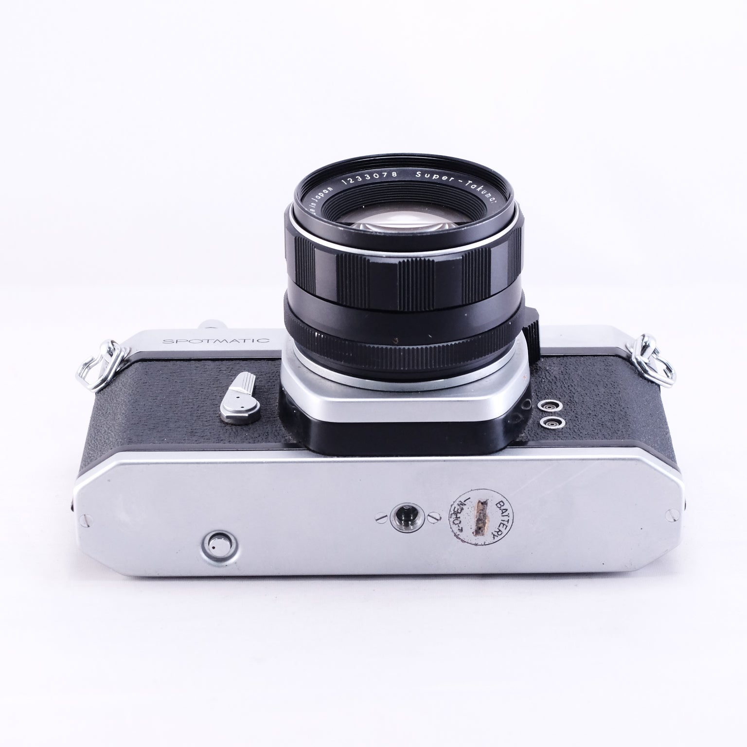 PENTAX SPOTMATIC SP (silver) + Super-Takumar 55mm F1.8 [M42]